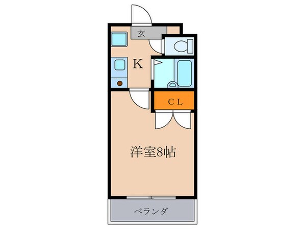 グローリ大島の物件間取画像